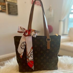 Louis Vuitton Monogram Cabas Piano Tote Bag
